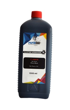 Papirink Canon Uyumlu Plotter Mürekkebi 1000 gr Dye Photo Black Papirink Canon Uyumlu Plotter Mürekkebi 1000 gr Dye Photo Black