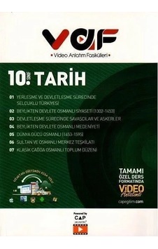 Çap 10.sınıf Tarih Video Anlatım Fasikülleri