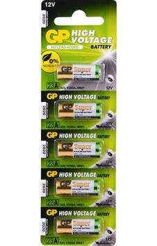 GP Alkalin Kumanda Pili 23ae, A23, V23ga, Mn21 12v