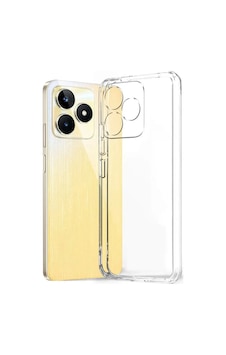 Newface - 521 - Realme Note 50 4g Kılıf Lüx - Csmo-tex - Şeffaf Silikon Newface - 521 - Realme Note 50 4g Kılıf Lüx - Csmo-tex - Şeffaf Silikon