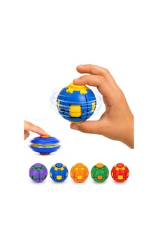 Spinner Ball Bas Döndür Stres Topu Bas Çevir Çarkı - 1 Adet Spinner Ball Bas Döndür Stres Topu Bas Çevir Çarkı - 1 Adet