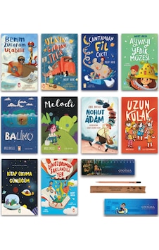 Timaş Çocuk Uzun Kulak - Dinozorumun Saklandığı Yer - Nohut Adam - Çantamdan Fil Çıktı Set 10 Kitap Timaş Çocuk Uzun Kulak - Dinozorumun Saklandığı Yer - Nohut Adam - Çantamdan Fil Çıktı Set 10 Kitap