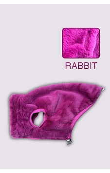 Köpek Kıyafeti - Fermuarlı Rabbit Köpek Ceketi
