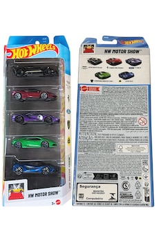 2025 Hot Wheels Motor Show 5'li Set Ferrari Sf90 Antrasit 2025 Hot Wheels Motor Show 5'li Set Ferrari Sf90 Antrasit