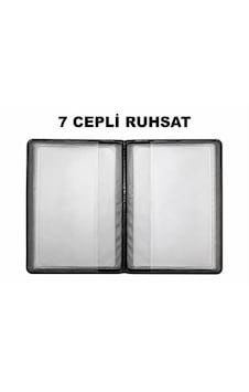 Chevrolet Logolu 7 Cepli Ruhsat Kabı Siyah 0 Chevrolet Logolu 7 Cepli Ruhsat Kabı Siyah 0