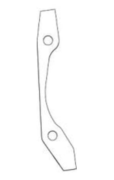 Avid Disk Fren Adaptörü Ön160/arka140 ıs/post Avid Disk Fren Adaptörü Ön160/arka140 ıs/post