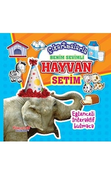 Çıkartmalarla Benim Sevimli Hayvan Setim - Eğlenceli İnteraktif Bulmaca- Yumurcak Yayınları Çıkartmalarla Benim Sevimli Hayvan Setim - Eğlenceli İnteraktif Bulmaca- Yumurcak Yayınları