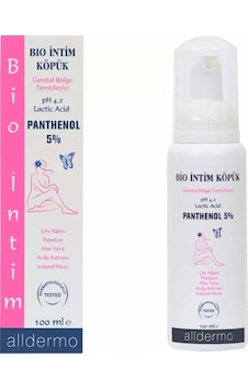 Alldermo Panthenol Bio İntim Temizleme Köpüğü 100 ML