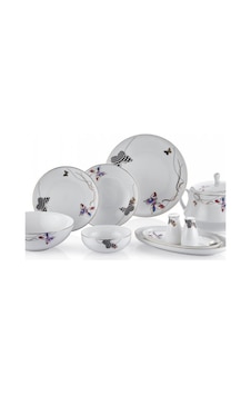 Royal London Bolivia Butterfly 60 Parça Yemek Takımı Desenli Royal London Bolivia Butterfly 60 Parça Yemek Takımı Desenli