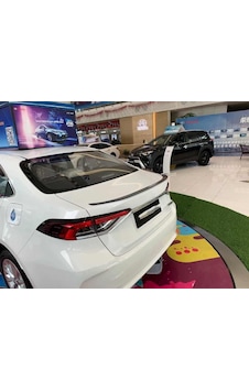 Toyota Corolla Uyumlu E210 2018 Sonrası Bagaj Üstü Spoiler  Plastik