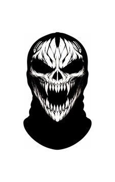 Caxis Kuru Kafa Desenli Siyah Balaklava Maske Full Face Skull Motorcu Airsoft Cosplay Caxis Kuru Kafa Desenli Siyah Balaklava Maske Full Face Skull Motorcu Airsoft Cosplay