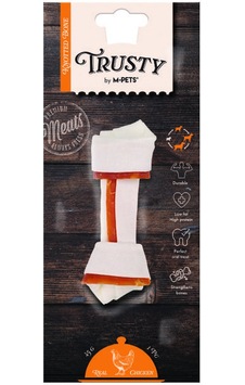 M-pets Trusty Chicken Tavuklu Düğüm Kemik 45 Gr 12,7 Cm M-pets Trusty Chicken Tavuklu Düğüm Kemik 45 Gr 12,7 Cm