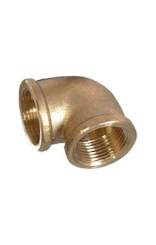 Sarı Dişli Dirsek 1/4"
