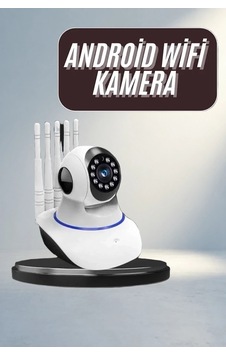 Motorlu 1080p Wifi Kamera 5 Antenli Gece Görüşlü Motorlu 1080p Wifi Kamera 5 Antenli Gece Görüşlü
