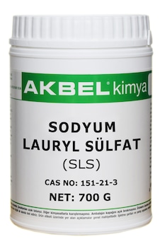 Akbel Sodyum Lauryl Sülfat Sls 700 Gr Akbel Sodyum Lauryl Sülfat Sls 700 Gr