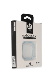 Ekran Koruyucu Movenchy Apple Uyumlu Watch 45mm Bondy Kasa Koruyucu - Sierra Blue Ekran Koruyucu Movenchy Apple Uyumlu Watch 45mm Bondy Kasa Koruyucu - Sierra Blue