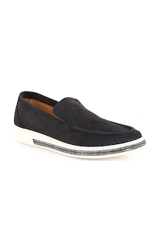 Erkek Casual Ayakkabı Hakiki Nubuk Deri Delikli Perfore Desenli Hafif Eva Taban Slip-on Sneaker Lbr H1098 Siyah Erkek Casual Ayakkabı Hakiki Nubuk Deri Delikli Perfore Desenli Hafif Eva Taban Slip-on Sneaker Lbr H1098 Siyah