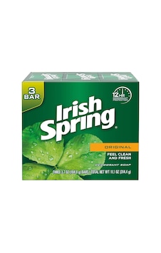 Irish Spring Original Deodorant Sabun 104.8 G x 3