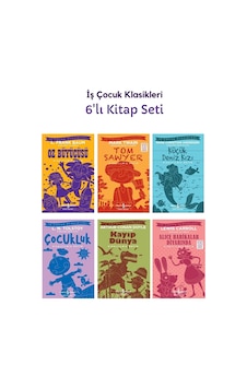 Oz Büyücüsü Tom Sawyer Küçük Deniz Kızı Çocukluk Kayıp Dünya Alice Harikalar Diyarında 6'lı Oz Büyücüsü Tom Sawyer Küçük Deniz Kızı Çocukluk Kayıp Dünya Alice Harikalar Diyarında 6'lı