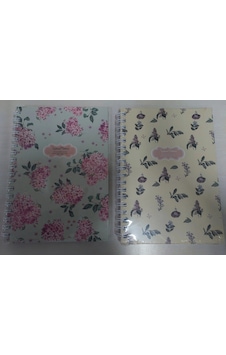 All Size Spiralli 80 Gr 17x24 Sert Kapak Çizgili Defter