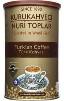 Kurukahveci Nuri Toplar Türk Kahvesi Teneke 250 G Kurukahveci Nuri Toplar Türk Kahvesi Teneke 250 G