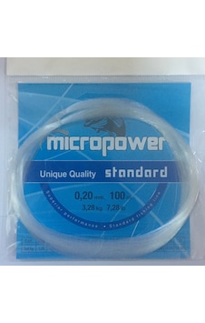 Mıcropower Standard 100mt Byz Poşet Misina 0,20mm