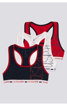 U.s. Polo Assn Kız Çocuk Bra Takım Beyaz Beyaz U.s. Polo Assn Kız Çocuk Bra Takım Beyaz Beyaz