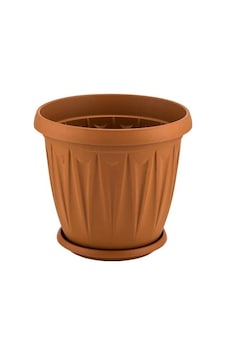 Omnipazar Sy-5704 5 Litre Plastik Ürgüp Saksı Takımı No 4 Kahverengi Omnipazar Sy-5704 5 Litre Plastik Ürgüp Saksı Takımı No 4 Kahverengi