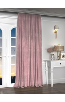 Yakamoz Kadife Görünüm Tatlı Pembe Ada Fon Perde Ekstraforlu Velvet Touch Serisi Tatlı Pembe Yakamoz Kadife Görünüm Tatlı Pembe Ada Fon Perde Ekstraforlu Velvet Touch Serisi Tatlı Pembe