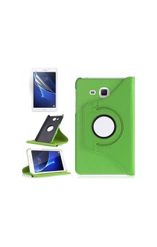 Aksesuarcim 4 Sm-t280 T285 İle Uyumlu Kılıfı Suni Deri 2 Farklı Stand Olabilen Darbe Korumalı 360 Dönebilen Tablet Kılıfı Yeşil Sku: Zeusb0fhhy65ck Arka Kapak
