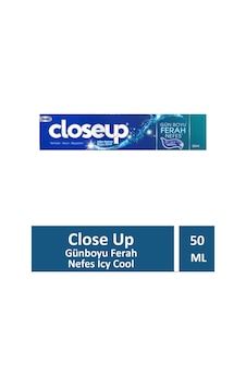 Close Up Günboyu Ferah Nefes Icy Cool 50 Ml Close Up Günboyu Ferah Nefes Icy Cool 50 Ml