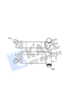 Kale-radyator İntercooler Al/pl/brz C8-jumpy-scudo-807-expert-toyota Proace 350860 0384p2 1440010980 14401098000 Kale-radyator İntercooler Al/pl/brz C8-jumpy-scudo-807-expert-toyota Proace 350860 0384p2 1440010980 14401098000