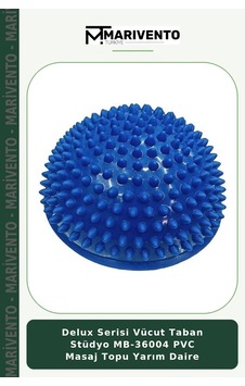 Delux Serisi Vücut Taban Stüdyo Mb-36004 Pvc Masaj Topu Yarım Daire Çok Renkli Delux Serisi Vücut Taban Stüdyo Mb-36004 Pvc Masaj Topu Yarım Daire Çok Renkli