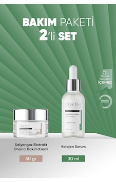 Salyangoz Ekstraktlı Onarıcı Bakım Kremi & Kolajen Serum Salyangoz Ekstraktlı Onarıcı Bakım Kremi & Kolajen Serum