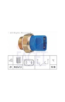 Vw Fan Müşürü İki Fişli 95°C - 90°C 811959481 893959481 Facet Vw Fan Müşürü İki Fişli 95°C - 90°C 811959481 893959481 Facet