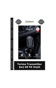 Premium Torima Transmitter Şarj G8 Pd Siyah Sürüş Pratik Araç İçi