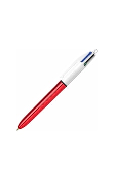 Bic 4 Colours Shıne Kırmz Gövde Tük.Kalem 964773