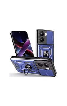Adige Xiaomi Poco X7 Pro Uyumlu Kılıf Yüzüklü Sürgülü Kamera Korumalı Pars Lacivert Adige Xiaomi Poco X7 Pro Uyumlu Kılıf Yüzüklü Sürgülü Kamera Korumalı Pars Lacivert