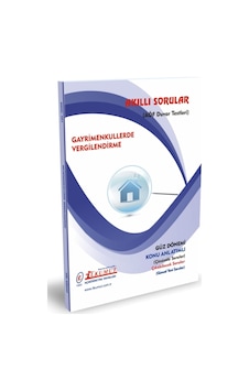 İlkumut Yayınları - Gayrimenkullerde Vergilendirme - Konu Anlatımlı - Çözümlü Sorular İlkumut Yayınları - Gayrimenkullerde Vergilendirme - Konu Anlatımlı - Çözümlü Sorular