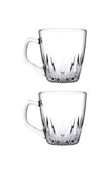 Paşabahçe Safir Çay Fincanı, 250 Cc, Şeffaf, 2'li Set Çok Renkli Paşabahçe Safir Çay Fincanı, 250 Cc, Şeffaf, 2'li Set Çok Renkli