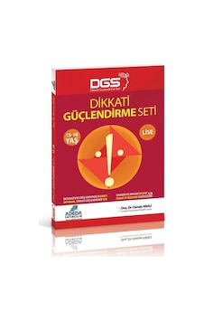 Dikkati Güçlendirme Seti Lise 15- 18 Yaş -  Osman Abalı