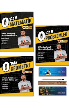 Rehber Matematik 0 Dan Matematik - 0 Dan Geometri - 0 Dan Problemler Set 3 Kitap