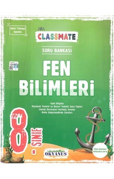 8. Sınıf Classmate Fen Bilimleri Soru Bankası Okyanus Yayınla 8. Sınıf Classmate Fen Bilimleri Soru Bankası Okyanus Yayınla