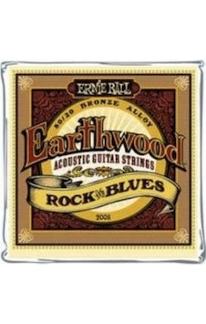 Ernie Ball 2008 Earthwood 80/20 Bronze Rock and Blues Akustik Gitar Teli (10-52) Ernie Ball 2008 Earthwood 80/20 Bronze Rock and Blues Akustik Gitar Teli (10-52)
