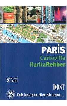 Paris Cartoville Harita Rehber - Melani Le Bris Cep Boy