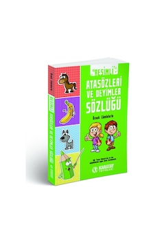 Sözlük Resimli Atasözleri Ve Deyimler Sözlüğü Karton Kapak Karata Sözlük Resimli Atasözleri Ve Deyimler Sözlüğü Karton Kapak Karata