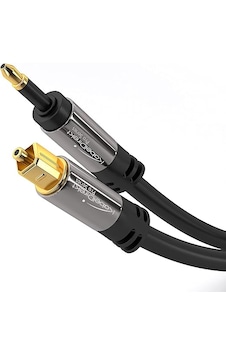 Evyora 1,5m Mini Toslınk Kablosu Dijital Ses Kablosu, Optik, Toslınk-mini Toslınk, Fiberoptik Kablo/lwl, Dijital Ses Sinyalini Televizyona/amplifikatöre/hi-fi Cihaza İletir, Siyah Evyora 1,5m Mini Toslınk Kablosu Dijital Ses Kablosu, Optik, Toslınk-mini Toslınk, Fiberoptik Kablo/lwl, Dijital Ses Sinyalini Televizyona/amplifikatöre/hi-fi Cihaza İletir, Siyah