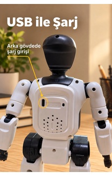 Zenvia Ses Kaydı Ve Oynatma Özellikli Kumandalı Robot Oyuncak Znv2026 Zenvia Ses Kaydı Ve Oynatma Özellikli Kumandalı Robot Oyuncak Znv2026