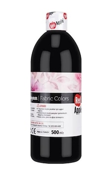 Red Apple Kumaş Boyası 500Ml Siyah Red Apple Kumaş Boyası 500Ml Siyah