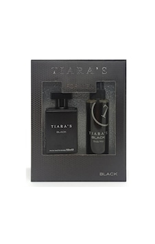 Tiara's Black Erkek Parfüm EDT 100 ML + Body Mist EDC 150 ML Tiara's Black Erkek Parfüm EDT 100 ML + Body Mist EDC 150 ML